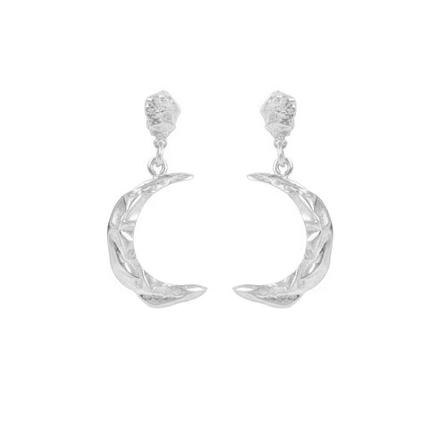 MÉLIÈS MOON OORBELLEN ZILVER